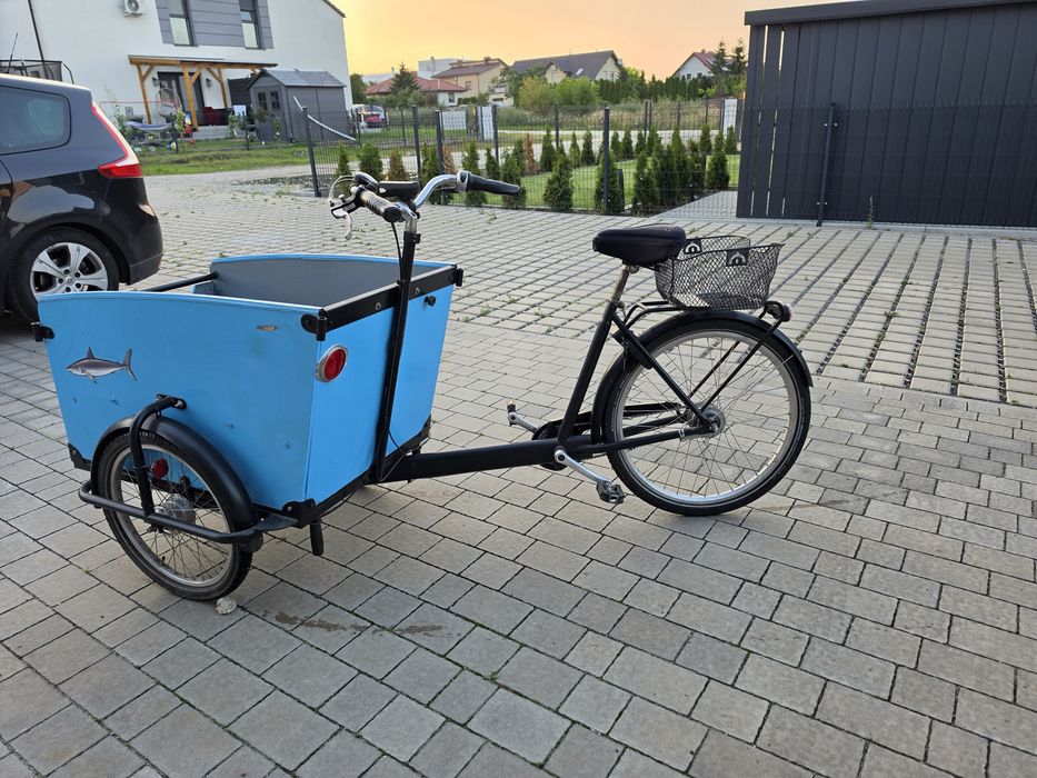 Rower riksza, zabudowa przeciwdeszczowa, 4 osobowy