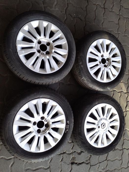 Jantes Renault R15 Com Pneus 185/60 Furação 4X100