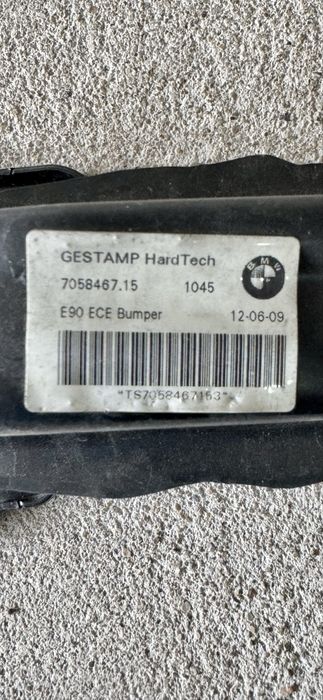 Reforço para choques traseiro BMW E90 e comoativeis!