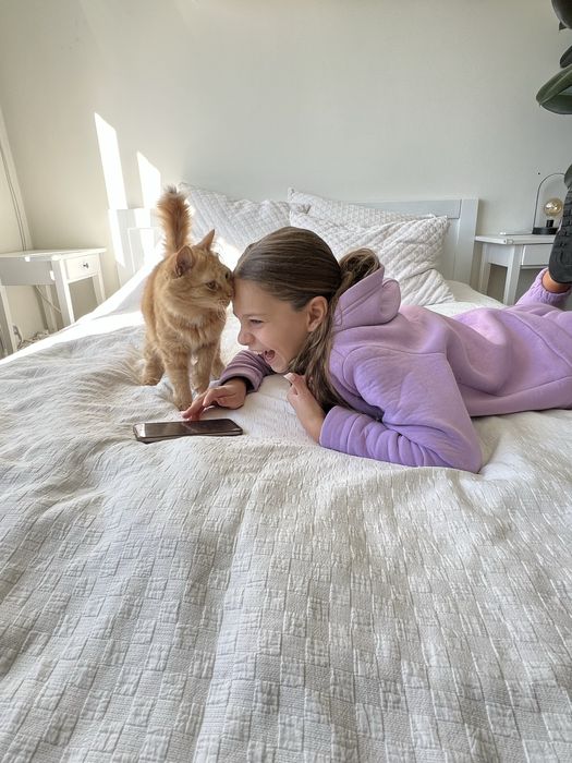 Теплий,з флісом костюм на дівчинку