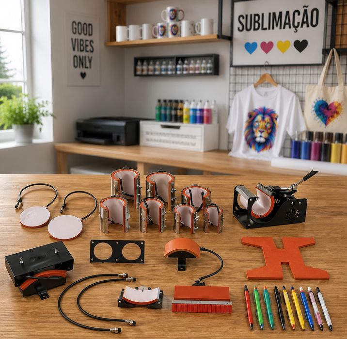Kit Completo de Sublimação Profissional