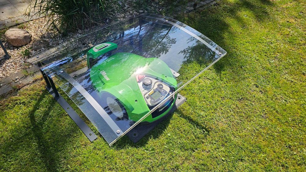 daszek garaż do robota koszącego poliwęglan UV Białystok