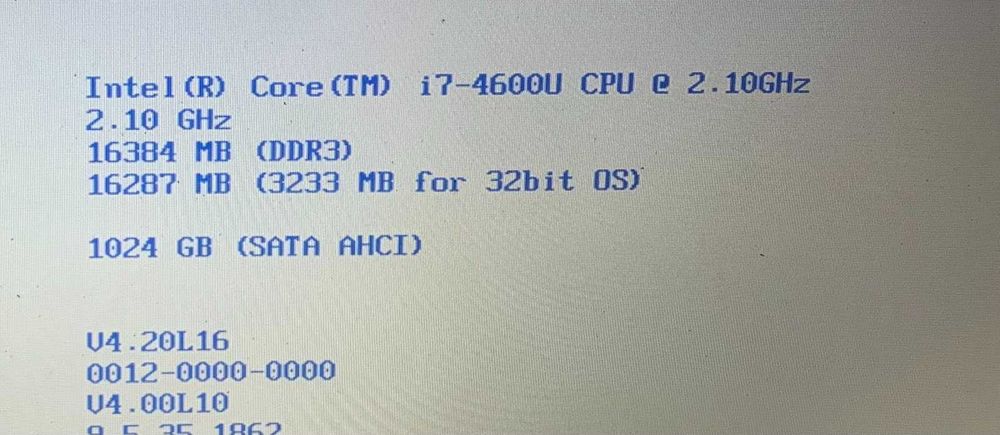 Ноутбук  і7-4600U Panasonic CF-53 MK4  16/1TB SSD BLACK НОВА батарея