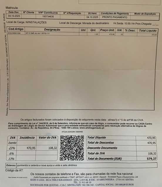 Kit de Embraiagem completo (SACHS DMF Modul XTend) Para grupo (Audi, VW e Skoda)