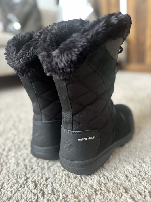 Botas pretas Columbia Ice Maiden II
