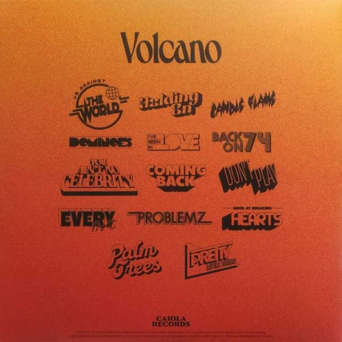 Вінілова платівка Jungle ‎– Volcano