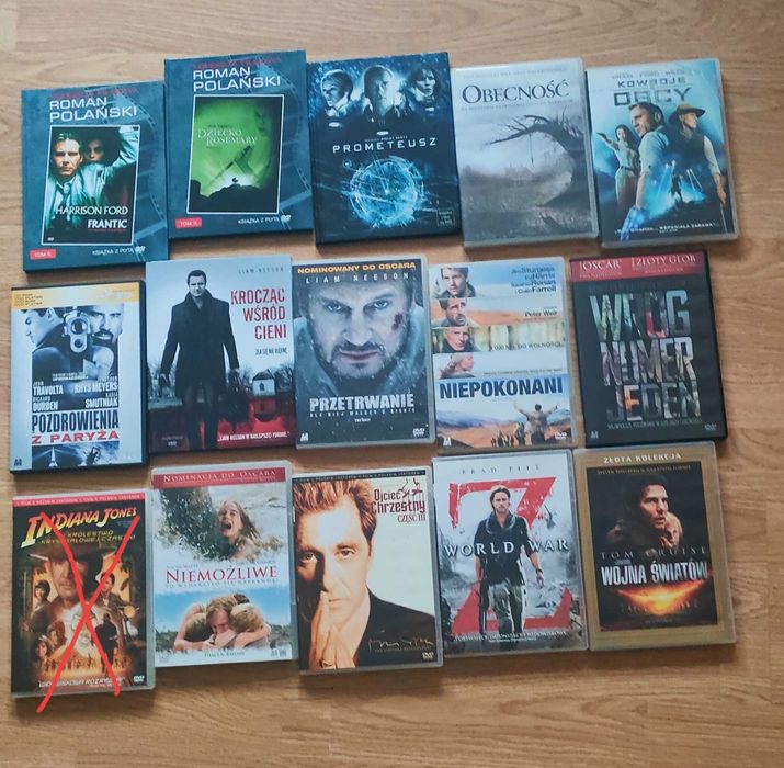Różne filmy DVD. Stan bardzo dobry.
