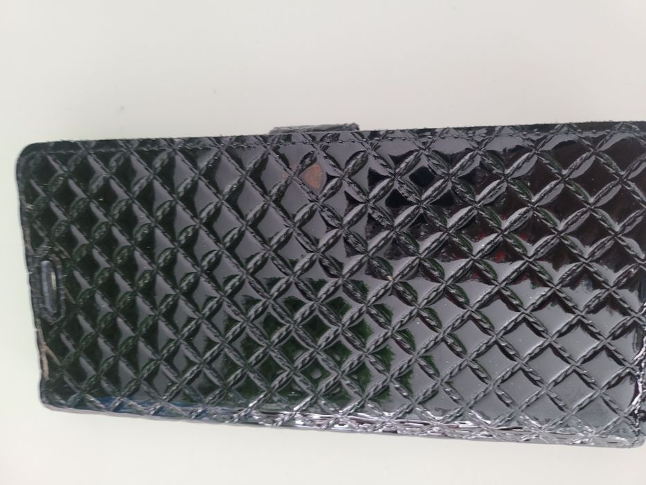 Etui Samsung notę 8 skóra lakierowana