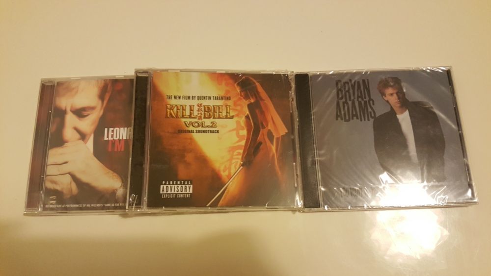 Płyty CD nowe zafoliowane