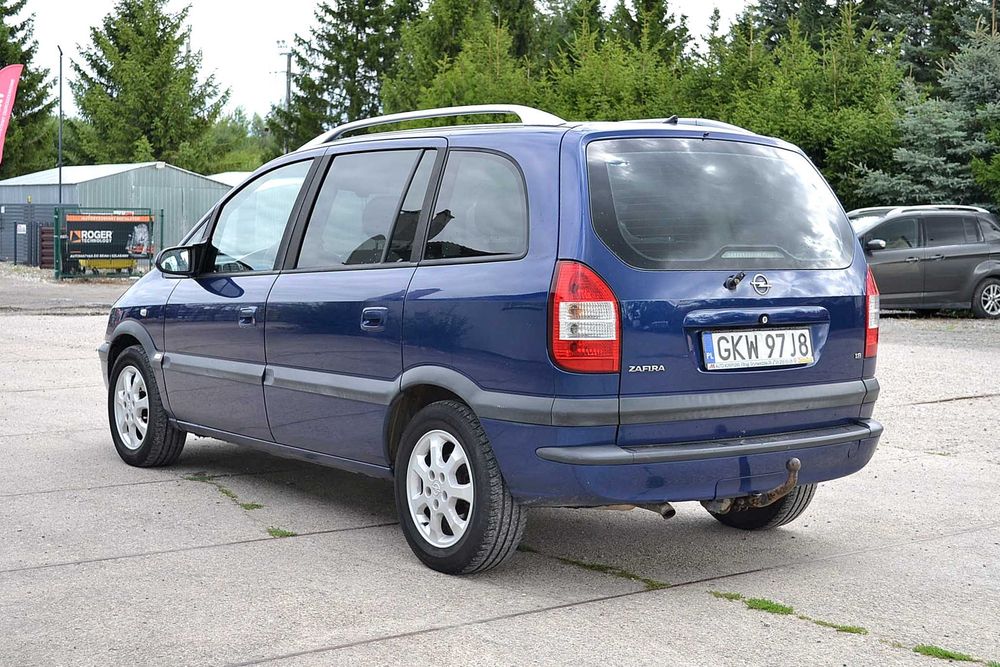 Opel - Zafira  1.8 cm benzyna , klima , 2004 r , 7-mio osobowy , okazja !