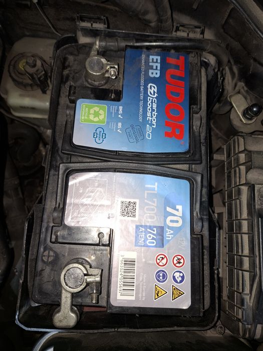 Продам б/у АКБ 70а старт-стоп