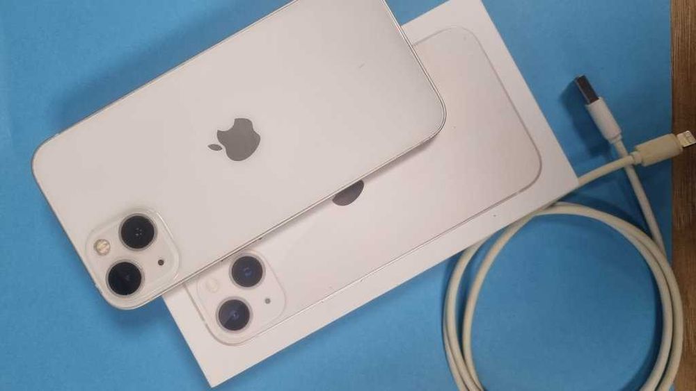 Smartfon Apple iPhone 13 4 GB / 128 GB 5G biały +pudełko+szkło+kabel