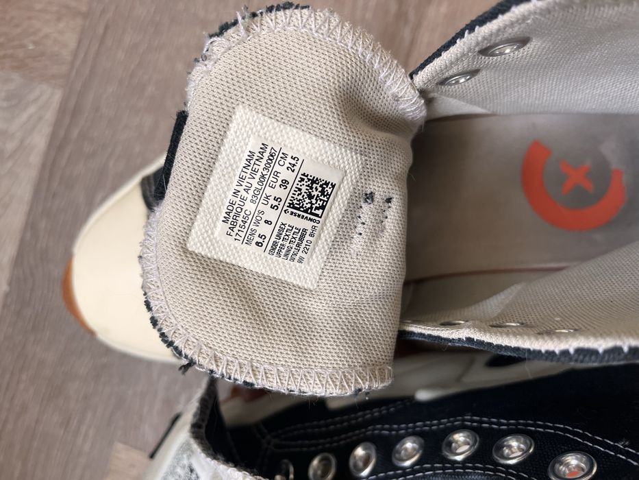 Converse Run Star Motion Platform Black/White ,Конверси