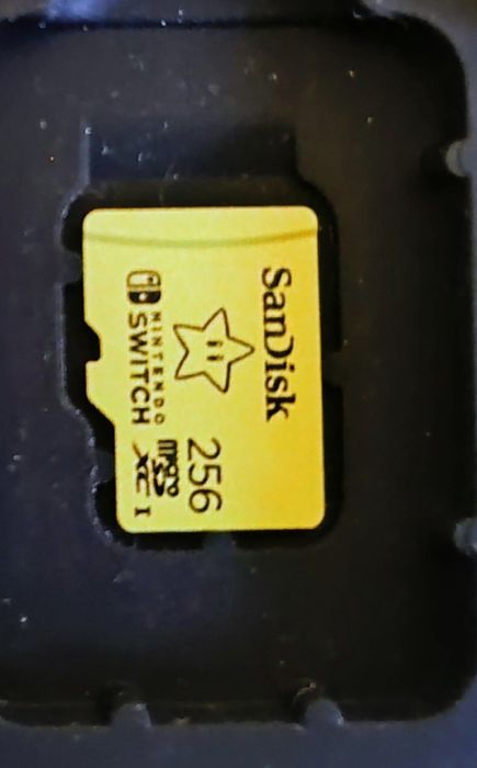 Cartão micro SD 256GB Nintendo switch