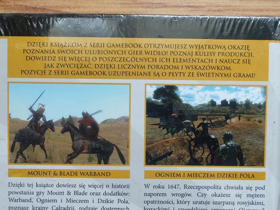 Nowa w folii Mount & Blade Warband+Ogniem i Mieczem  Gamebook PC