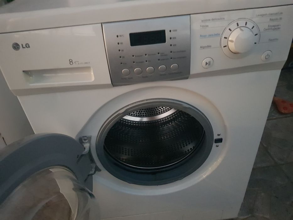 Máquina de lavar roupa lg 8kg