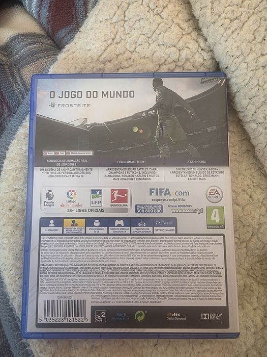 Jogo ps4 fifa 18