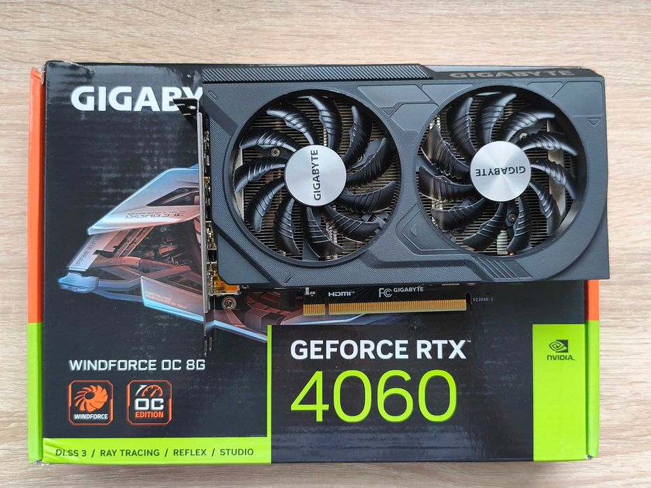 Gigabyte GeForce RTX 4060 WINDFORCE OC 8G (GV-N4060WF2OC-8GD)