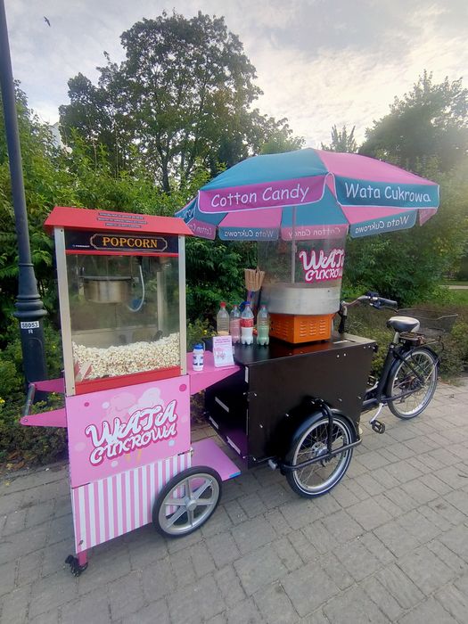 Wata Cukrowa Popcorn Wynajem na imprezy