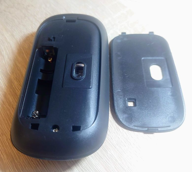 Bezprzewodowa Myszka slim ultra cicha z bluetooth 2.4G regulowane DPI