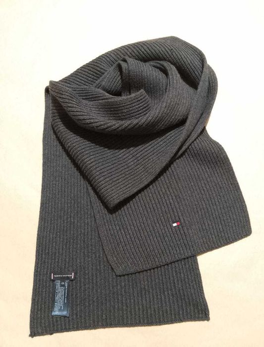 Мужской зимний шарф "Tommy Hilfiger". Оригинал. Новый.