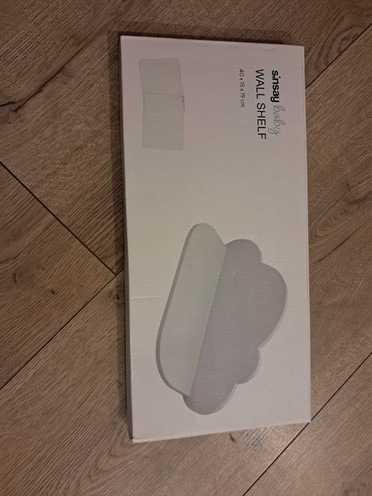 Półka chmurka dziecko pokój