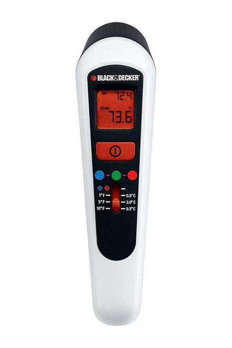 Black & Decker LUZ 3 CORES Medidor Temperatura Fugas TLD100
