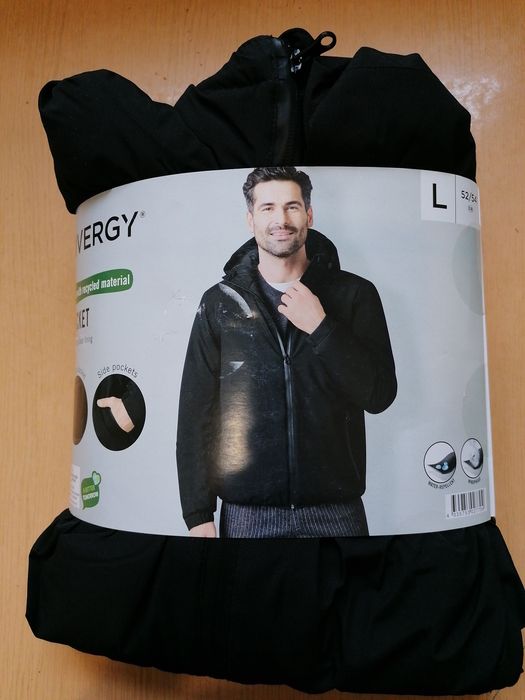 Kurtka męska L 52/54 z kapturem