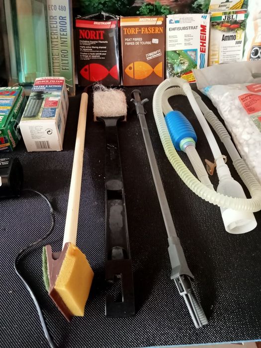 Material para aquários e decoração