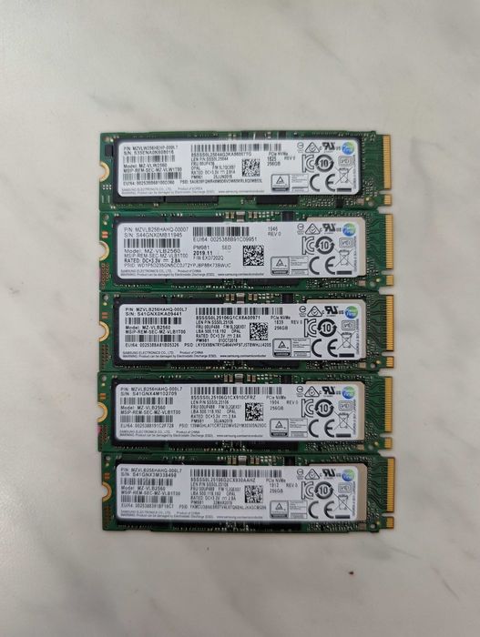 ssd nvme 256 - купити комплектуючі для ПК - Ціна на OLX.ua