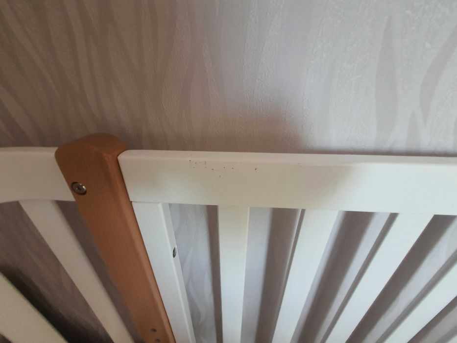 Дитяче ліжечко Верес, серія Монако з колесами та маятником з дерева