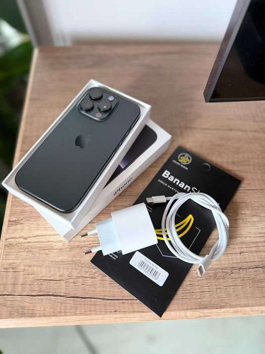 iPhone 16 Pro 256 GB Black Titanium + pełny zestaw + dowód zakupu
