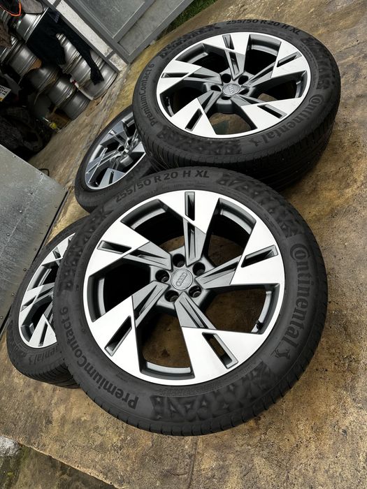 Диски 5/112 R20 +літні шини Audi E-Tron Q2 Q5 SQ5 A8 AllRoad Q3 Q4 R8