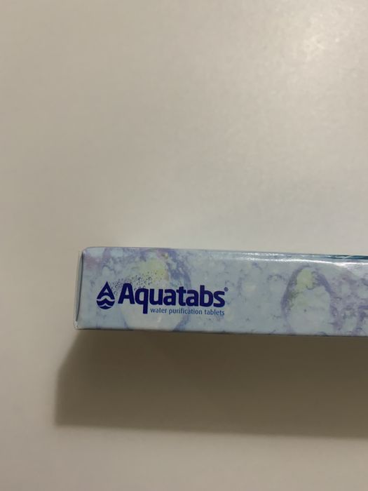 Pastilhas purificadoras de água