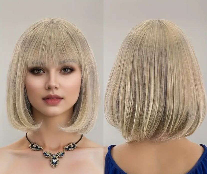 Peruka jasny blond mieszany