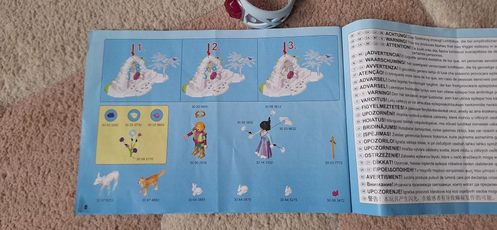 Playmobil Magic 9471 Kryształowa brama do zimowej krainy