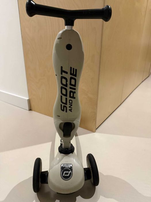 Scoot & Ride Highwaykick 1 Jeździk i hulajnoga 2w1 Ash