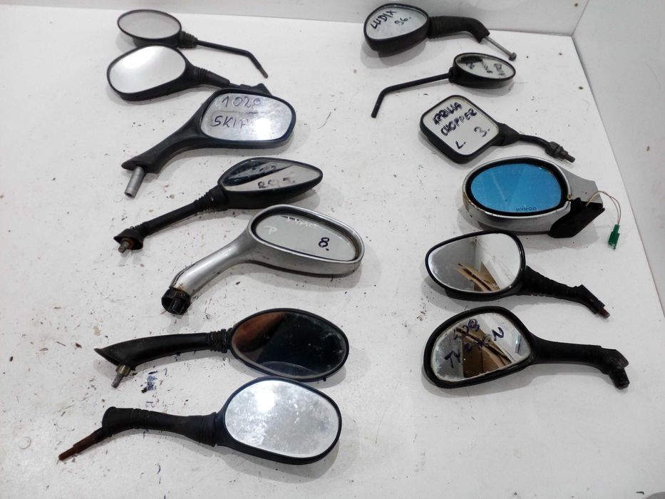 Lusterko Aprilia  kymco Peugeot Gilera malaguti hurtowo cena 13 sztuk