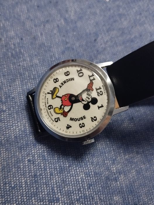 2 Sztuki Zegarek Walt Disney Myszka Miki Bradley Oryginalny