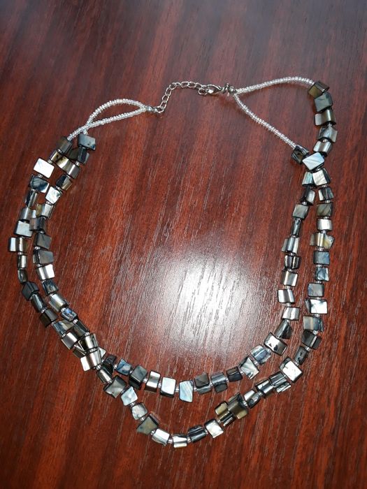 Бусы колье  из натурального камня намисто  буси