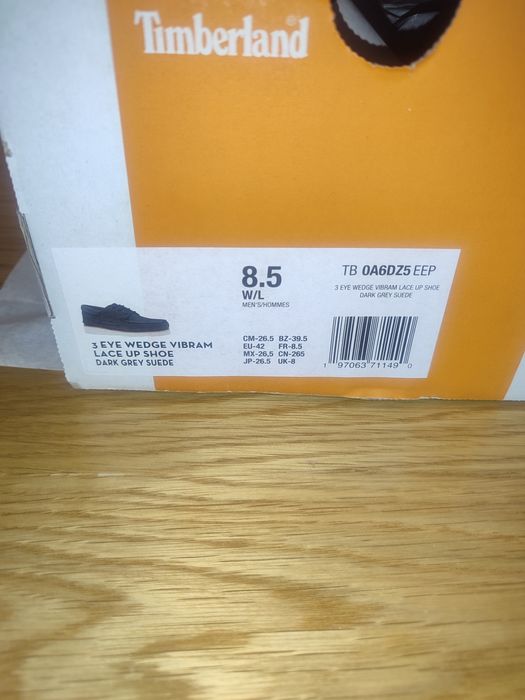 Sapatos Timberland 3 eye wedge