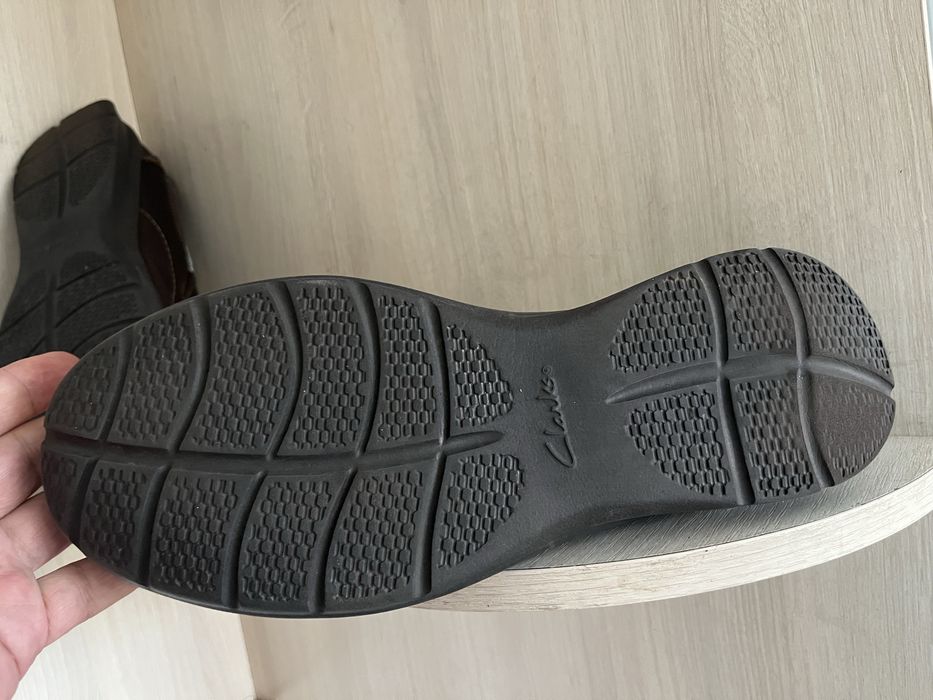 Як нові шкіряні макасіни 44розмір Clarks оригінал