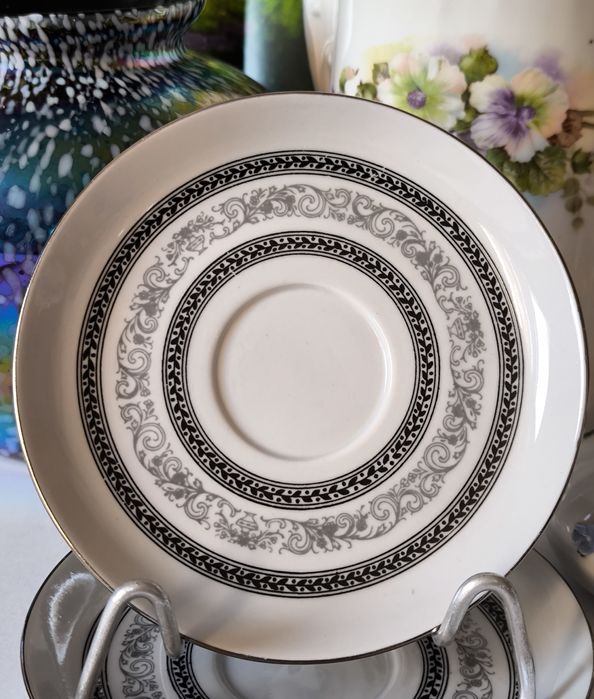 Spodki Chodzież 2 sztuki piękna stara porcelana