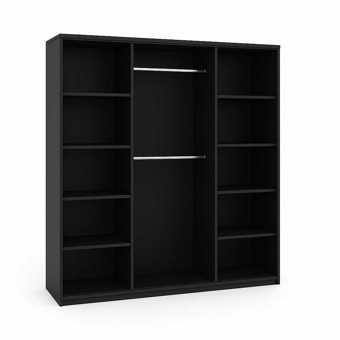 Szafa przesuwna BLAK 180 *NOWOŚĆ*