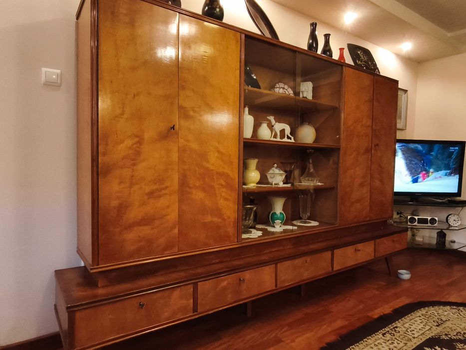 Komplet mebli drewnianych