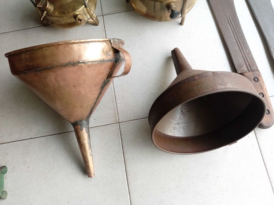 Várias peças antigas