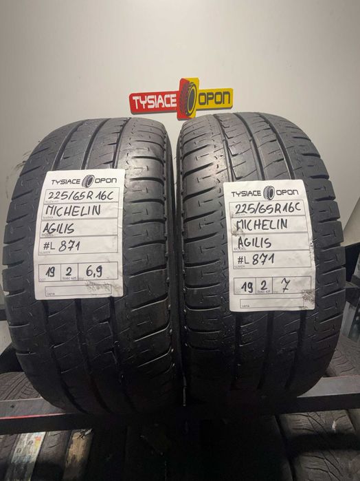 Opony Letnie 225/65R16C Michelin Agilis 7mm #L871