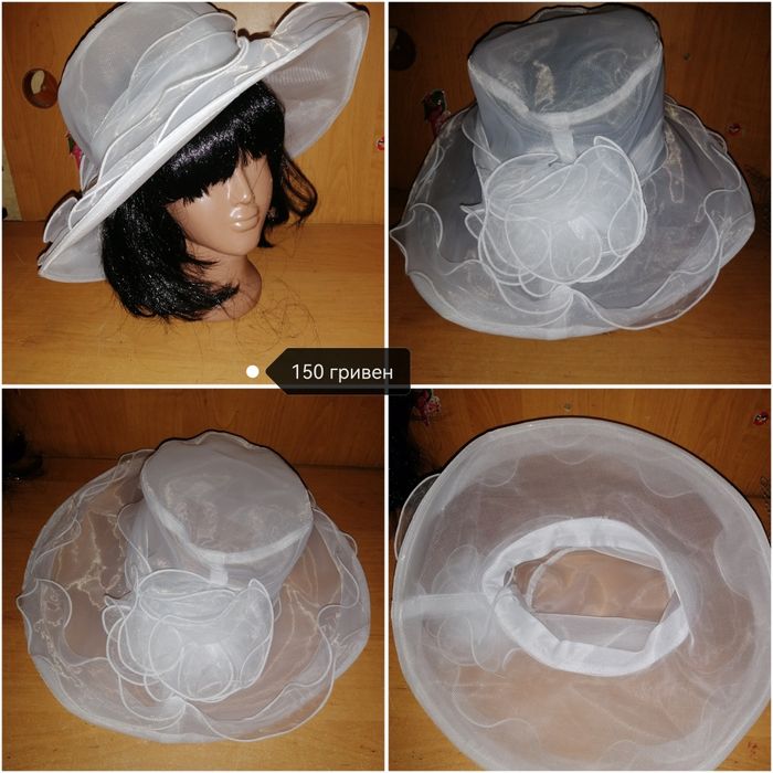 Вуалетка на ободке. Обруч. Шляпка. Ободок.