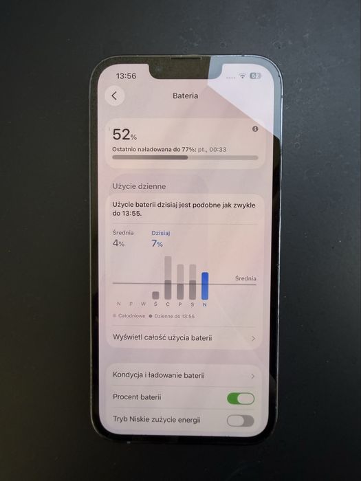 iPhone 13 PRO 128 GB [używany, bateria nowa oryginalna 100%]