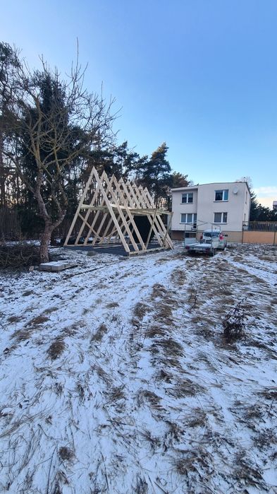 Dach dom domek ocieplenie